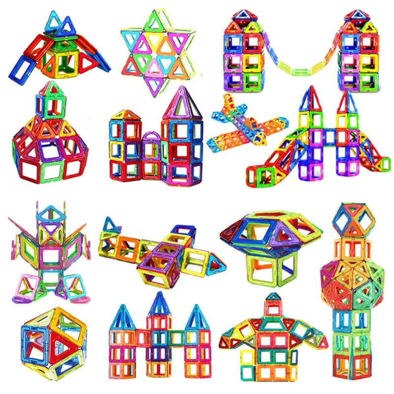 Magnetbausteine für Kinder | 3D Bausteine Magnetspielzeug Konstruktionsset