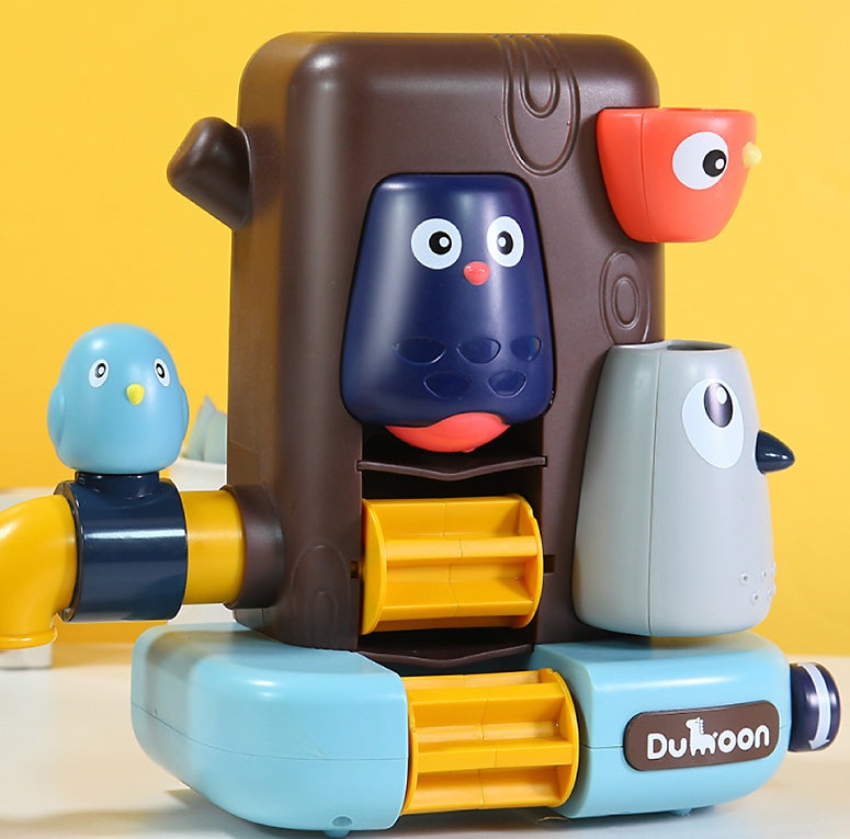 Wasserrad-Baumhaus-Badespielzeug-Set für Babys