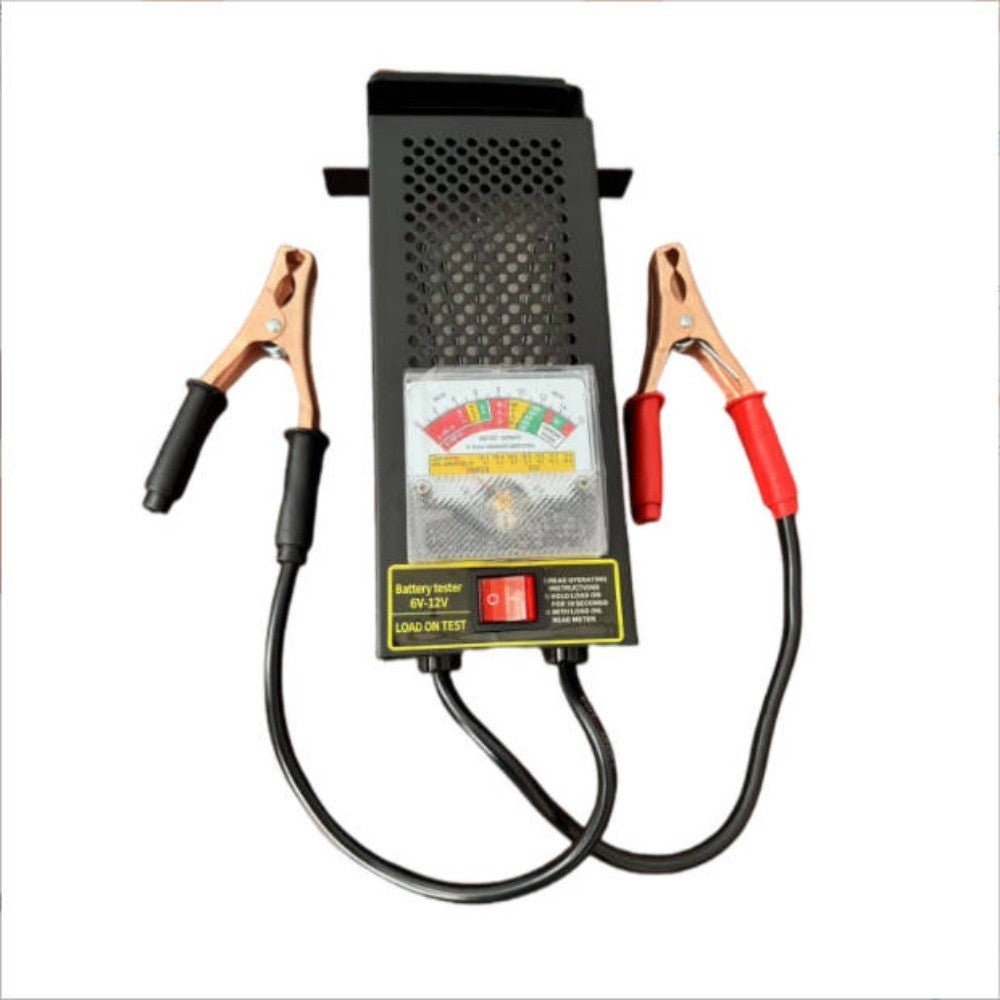 Auto-Batterietester 6V/12V – Prüfung von Ladestand, Lichtmaschine & Anlasser | 300–1000A