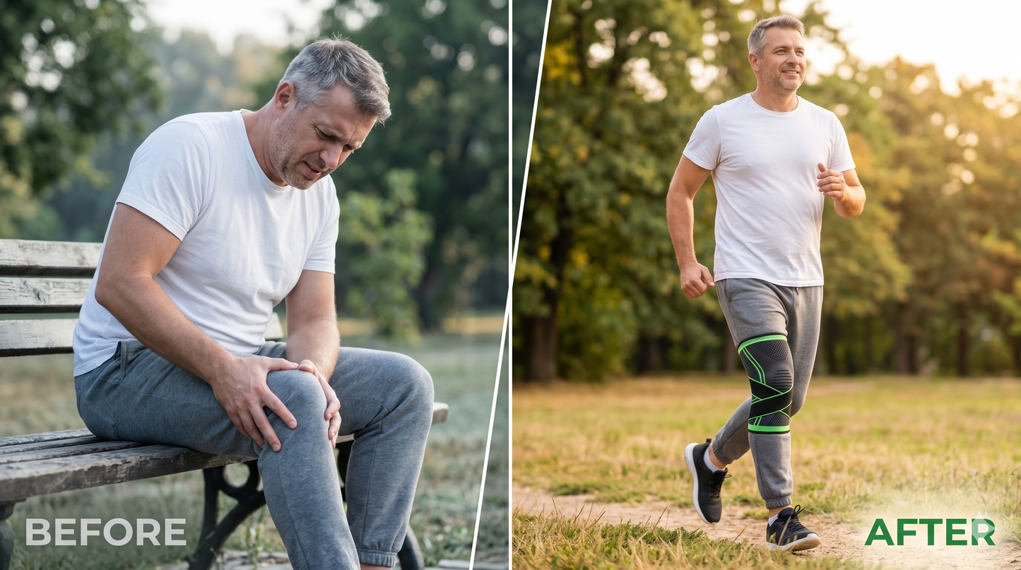KneeGuard Pro™ Ultimative 360°-Kompression & Unterstützung