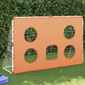 Fußballtor-Set für Kinder mit Zielmatte, Ball und Pumpe – für drinnen und draußen